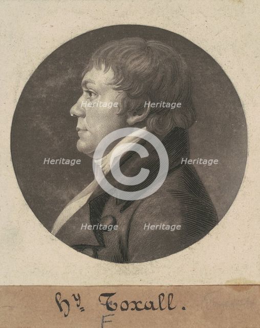 Henry Foxall, 1806. Creator: Charles Balthazar Julien Févret de Saint-Mémin.
