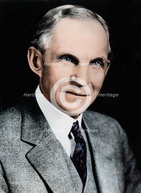 Henry Ford, American engineer and automobile manufacturer, c1910-c1930. Creator: Unknown.