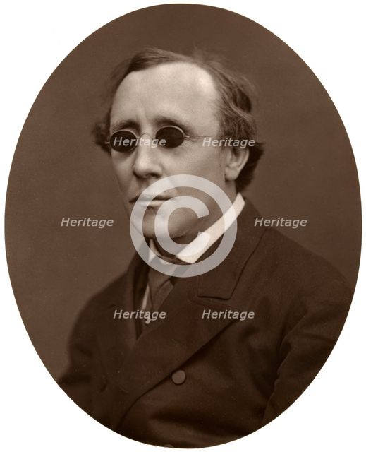 Henry Fawcett, MP, Professor of Political Economy at Cambridge University, 1876.Artist: Lock & Whitfield