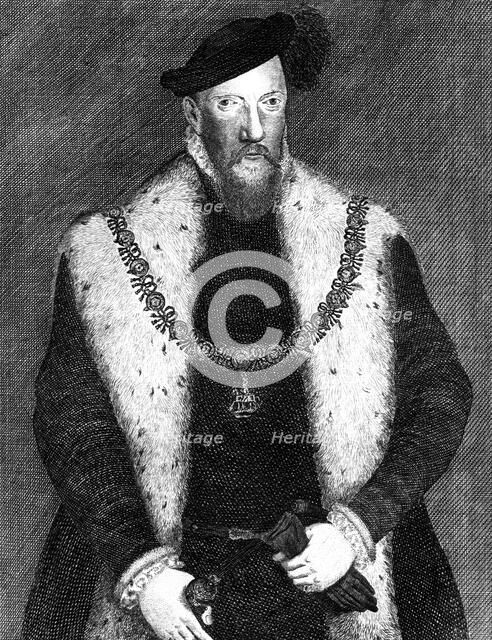 Henry Fitzalan, 19th Earl of Arundel.Artist: C Hall