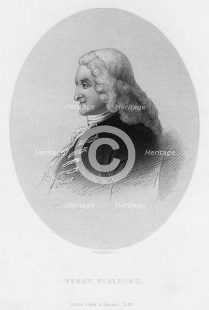 'Henry Fielding', c19th century. Artist: Unknown