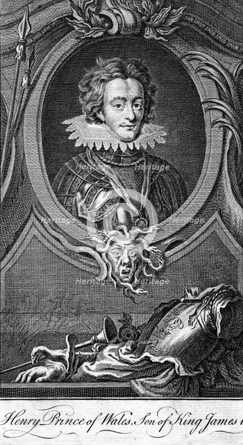 Henry Frederick Stuart, Prince of Wales, (1594-1612). Artist: Unknown