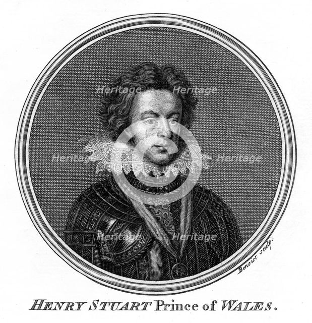 Henry Frederick Stuart, Prince of Wales, (1594-1612).Artist: Benoist