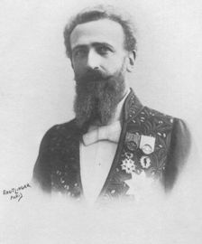 Henry Houssaye c1893. Artist: Charles Reutlinger