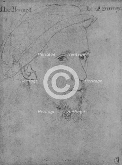 'Henry Howard, Earl of Surrey (Not by Holbein)', c16th century (1945). Artist: Unknown.