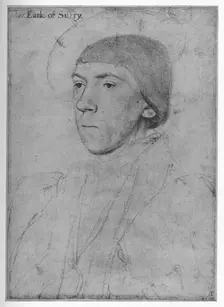 Henry Howard, Earl of Surrey c1533-1536 (1945). Artist: Hans Holbein the Younger