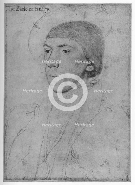 'Henry Howard, Earl of Surrey', c1533-1536 (1945). Artist: Hans Holbein the Younger.