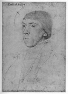 Henry Howard, Earl of Surrey c1533-1536 (1945). Artist: Hans Holbein the Younger