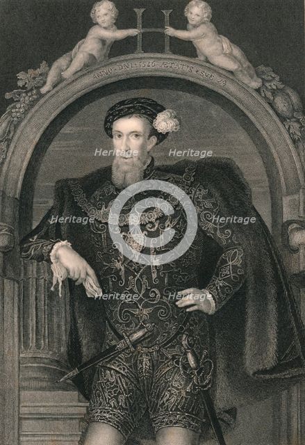 'Henry Howard, Earl of Surrey', c1546, (early-mid 19th century).  Creator: John Cochran.