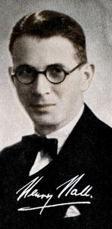 Henry Hall (1898-1989), English bandleader, 1935
