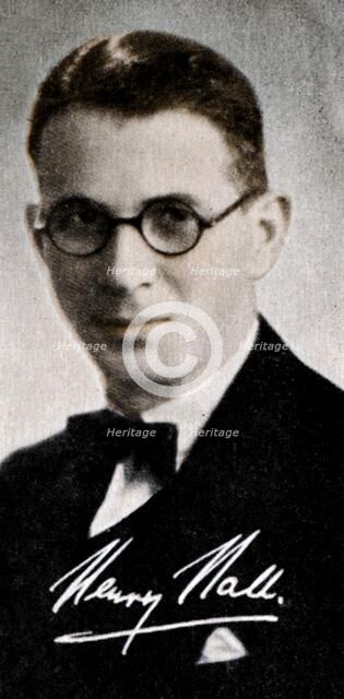 Henry Hall (1898-1989), English bandleader, 1935. Artist: Unknown