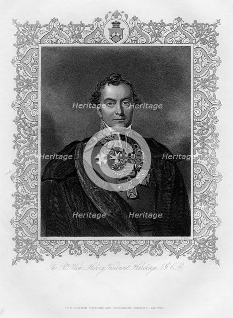 Henry Hardinge (1785-1856), 1st Viscount Hardinge, 19th century.Artist: Eddis