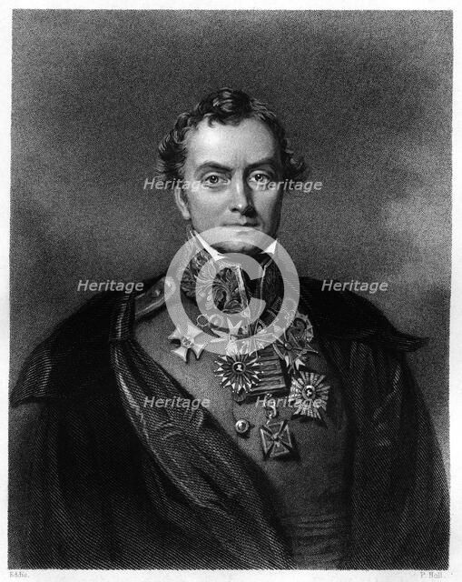Henry Hardinge, 1st Viscount Hardinge, 1837.Artist: Francis Holl