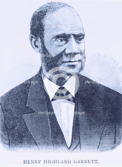 Henry Highland Garnett., 1887. Creator: Unknown.