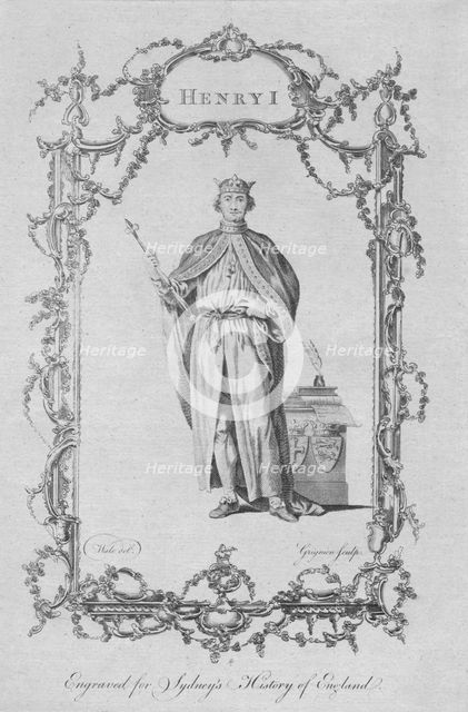'Henry I', 1773. Creator: Charles Grignion.