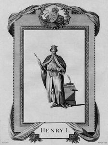 Henry I 1783. Artist: John Keyse Sherwin