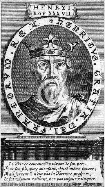 Henry I, King of England. Artist: Unknown
