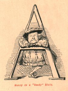 Henry in a "Seedy" State 1897. Creator: John Leech