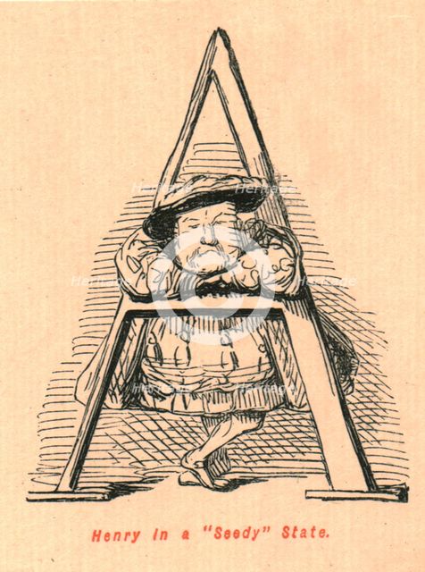 'Henry in a "Seedy" State', 1897. Creator: John Leech.
