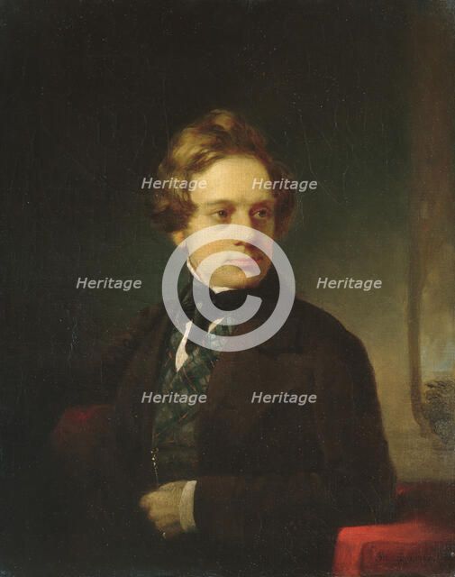 Henry Inman, ca. 1837-40. Creator: Jacob Hart Lazarus.