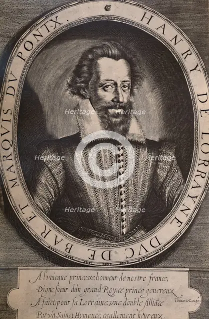 Henry II, Duke of Lorraine, late 16th or early 17th century (1894). Artist: Thomas de Leu.