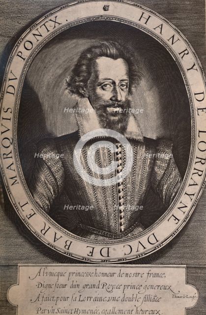 Henry II, Duke of Lorraine, late 16th or early 17th century (1894). Artist: Thomas de Leu.
