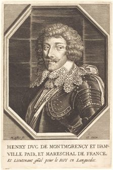 Henry II, Duke of Montmorency. Creator: Michel Lasne