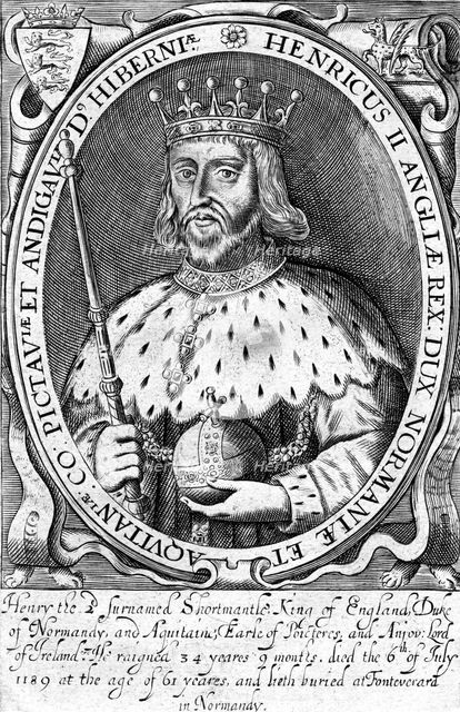 Henry II, King of England. Artist: Unknown