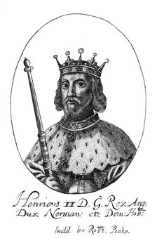 Henry II, King of England.Artist: Robert Peake