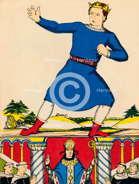 Henry II, King of England from 1154, (1932). Artist: Rosalind Thornycroft.