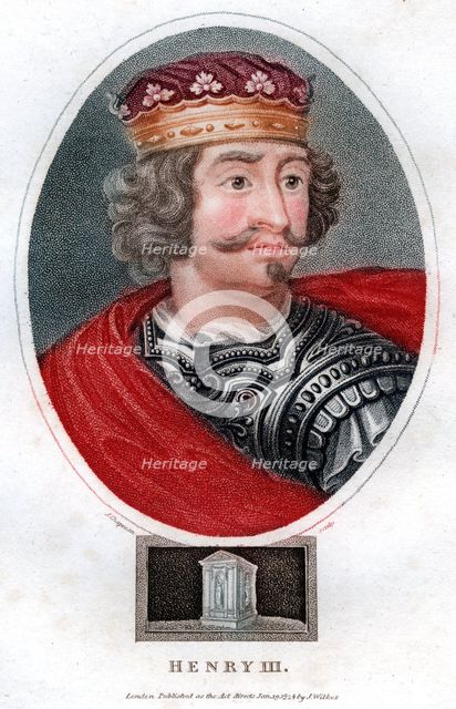 Henry III, (1804).Artist: J Chapman