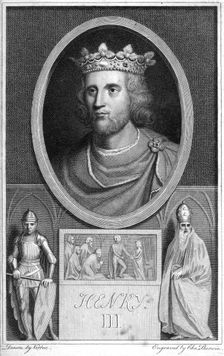 Henry III of England, (18th century).Artist: Charles Sherwin