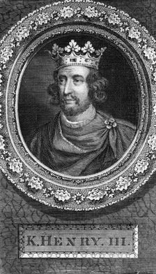 Henry III of England, (18th century).Artist: George Vertue