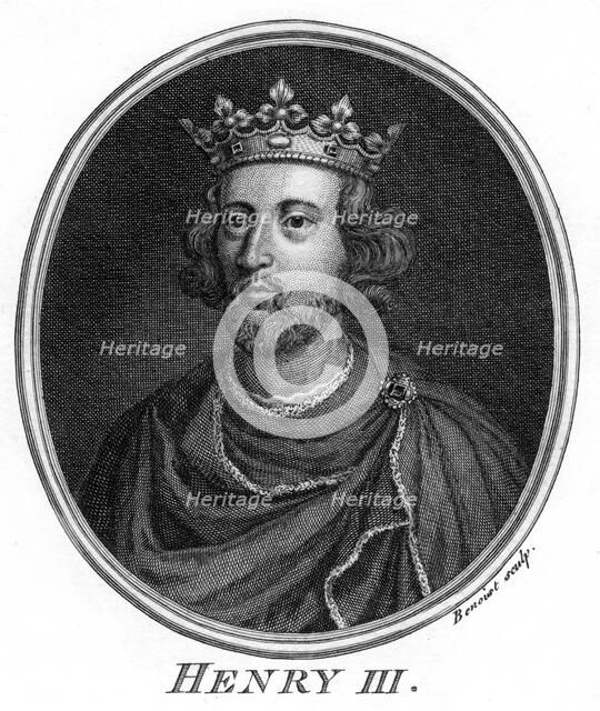 Henry III of England.Artist: Benoist