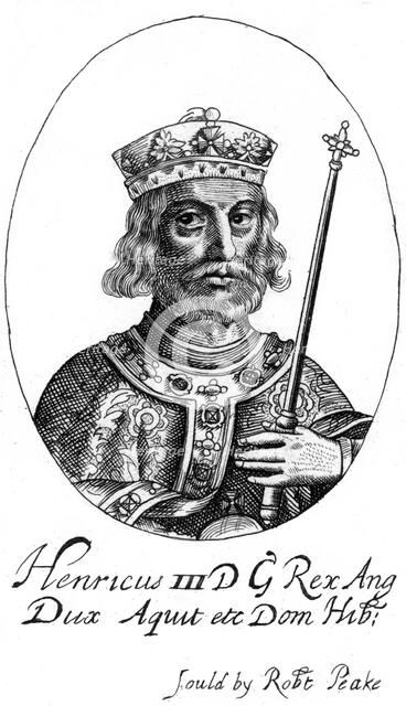 Henry III of England.Artist: Robert Peake