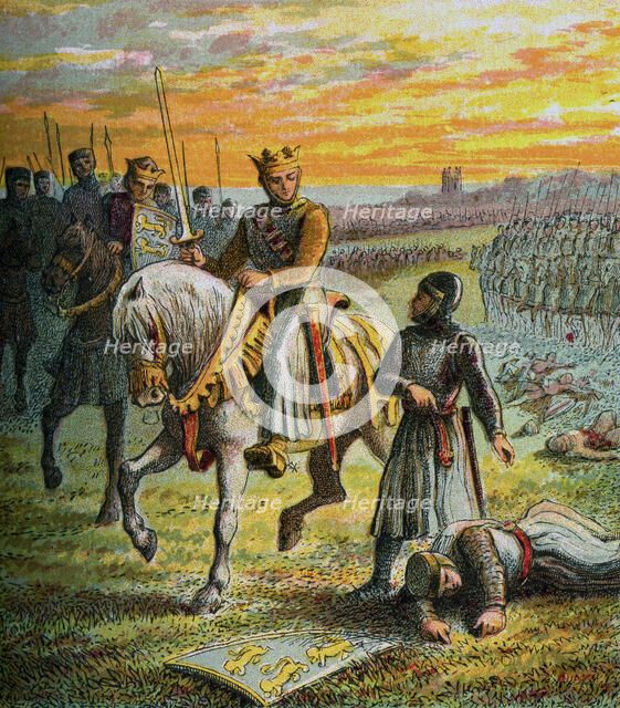 'Henry III And The Barons', (c1850). Artist: Unknown