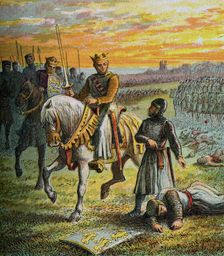 Henry III And The Barons (c1850)