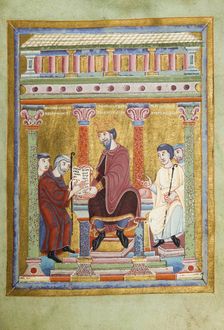 Henry III, Holy Roman Emperor (Evangelarium for Henry III), 1039–1043. Artist: Anonymous