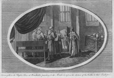 Henry III in the Chapter House at Winchester Cathedral, 1250 (1793)