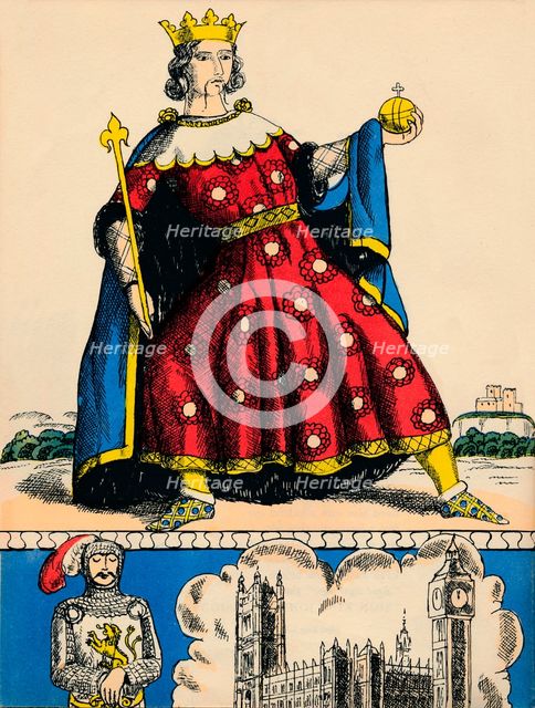 Henry III, King of England from 1216, (1932). Artist: Rosalind Thornycroft.