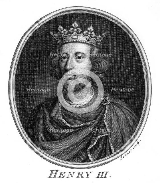 Henry III, King of England.Artist: Benoist