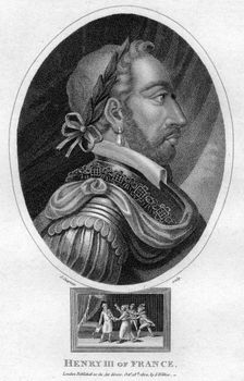 Henry III, King of France, (1804).Artist: J Chapman