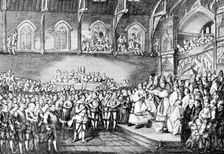 Henry III renewing the Magna Carta in 1253 (1905)