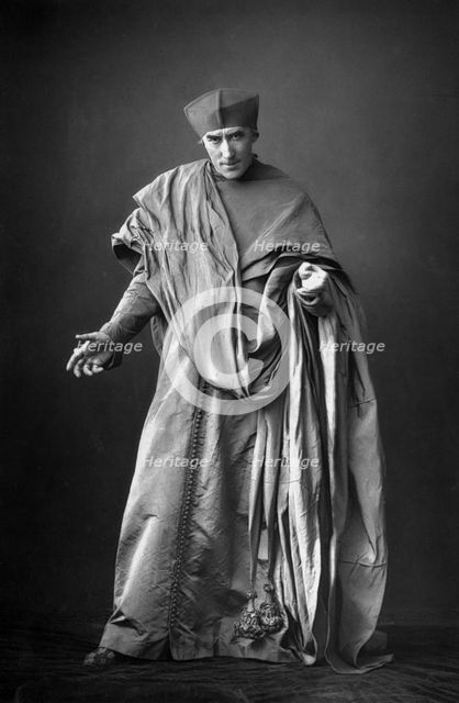 Henry Irving (1838-1905), English actor, 1893.Artist: W&D Downey