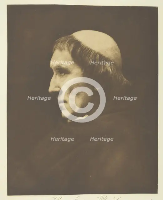 Henry Irving as "Becket", c. 1893. Creator: Henry Herschel Hay Cameron.