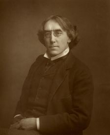 Henry Irving, British actor, 1884