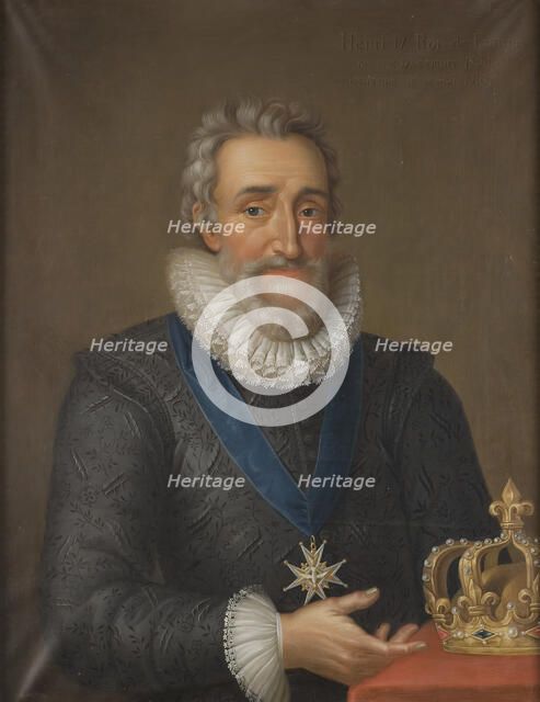 Henry IV, 1553-1610, King of France, c16th century. Creator: Anon.