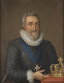 Henry IV, 1553-1610, King of France, c16th century. Creator: Anon