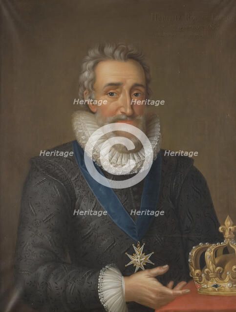 Henry IV, 1553-1610, King of France, c16th century. Creator: Anon.