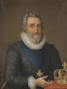 Henry IV, 1553-1610, King of France, c16th century. Creator: Anon